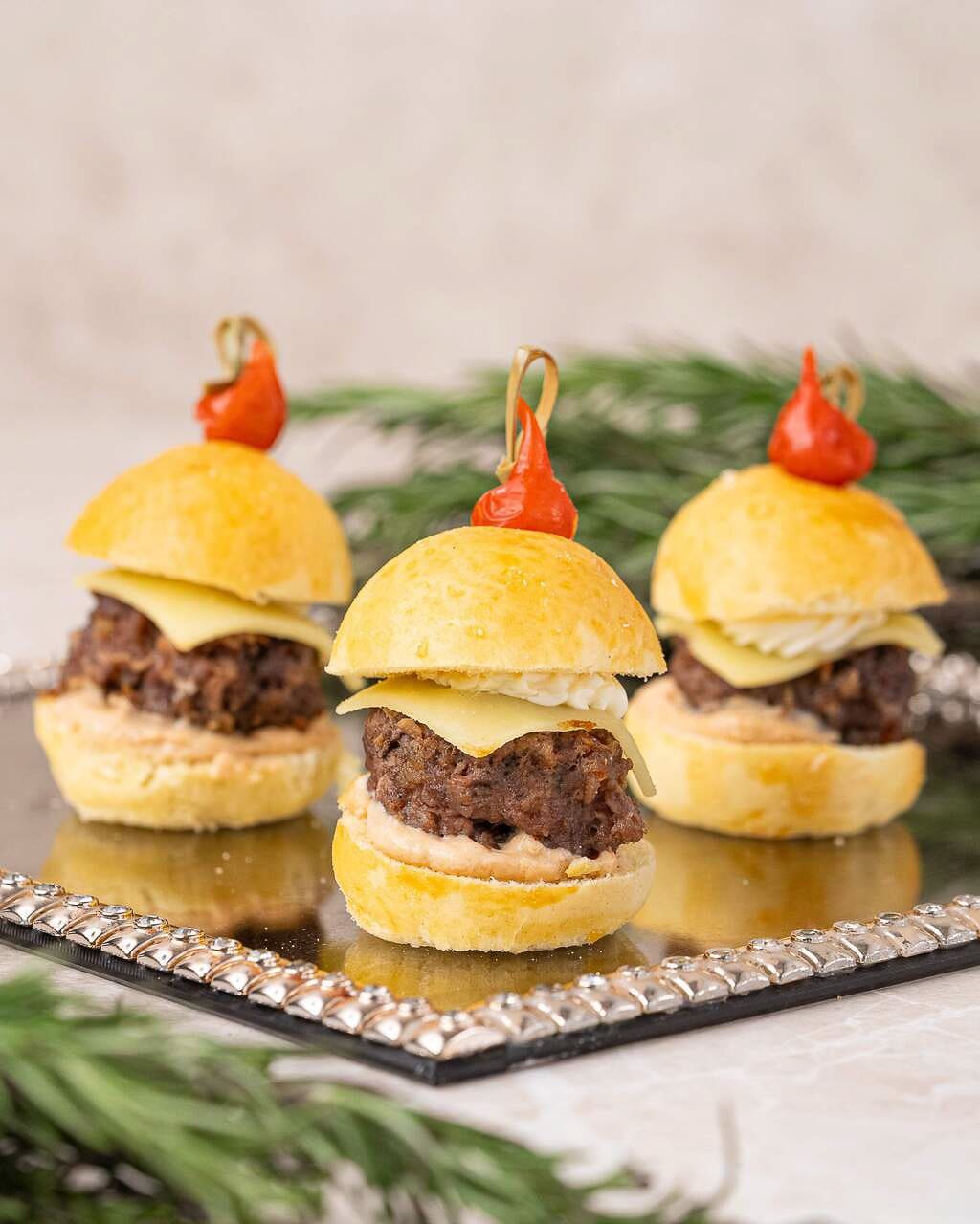 Mini Burguer Cheeseburger