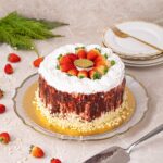 Torta Chantilly com Morango