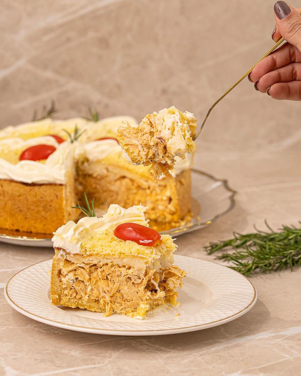 Torta Frango Catupiry - Imagem 2