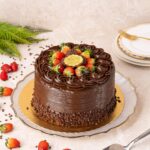 Torta Morango com Chocolate