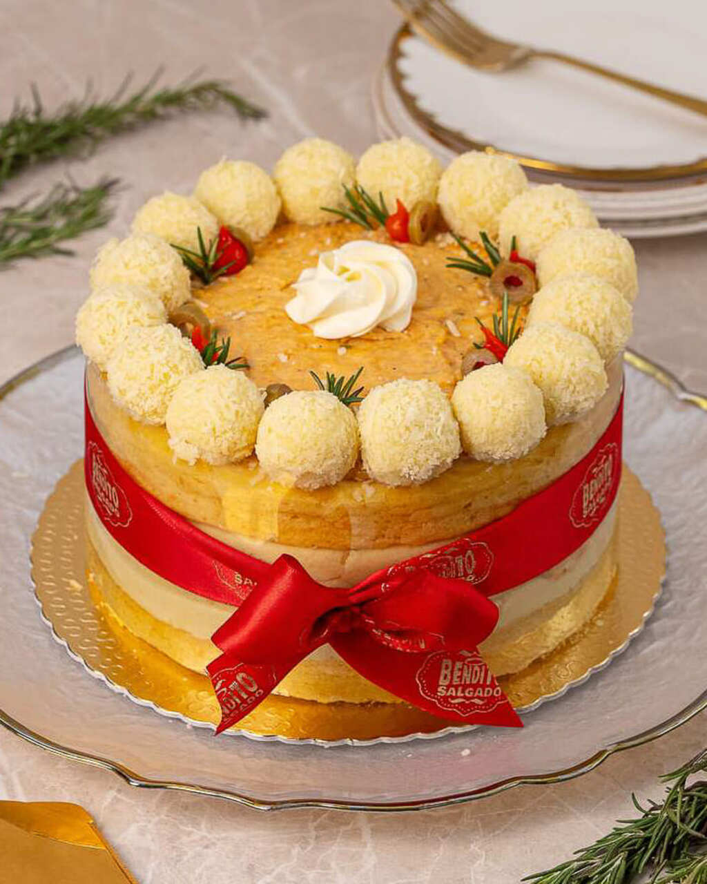 Torta Naked Bacalhau