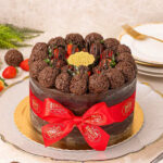Torta Naked Morango com Nutella