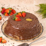 Vulcão Brigadeiro Geleia de Morango