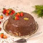 Vulcão Brigadeiro Geleia de Morango