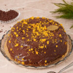 Vulcão Cenoura com Brigadeiro