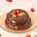 Mini Cake Brigadeiro com Morango