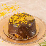 Mini Cake Cenoura com Brigadeiro