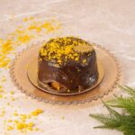 Mini Cake Cenoura com Brigadeiro