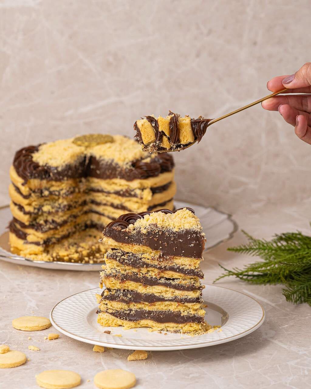 Torta Sequilho com Brigadeiro Gourmet - Imagem 2