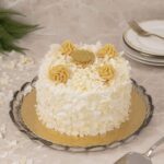 Torta de Coco Flocado com Mousse de Ninho