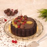 Bolo Piscina Caramelo Salgado com Chocolate