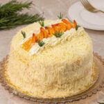 Bolo Bem Casado Salgado de Camarão com Catupiry