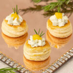 Vol Au Vent de Gorgonzola com Damasco