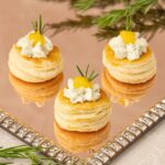 Vol Au Vent de Gorgonzola com Damasco