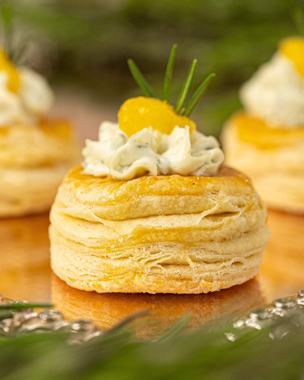 Vol Au Vent de Gorgonzola com Damasco - Imagem 2