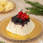 Terrine Gorgonzola com Frutas Vermelhas