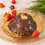 Mini Vulcão Chocolate com Morango