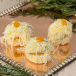 Minilícia Gorgonzola com Damasco