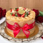 Torta Naked Mil Folhas de Morango