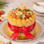 Torta Naked Mil Folhas de Morango