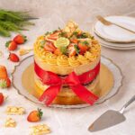 Torta Naked Mil Folhas de Morango