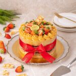 Torta Naked Mil Folhas de Morango