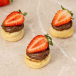 Vol Au Vent Nutella com Morango
