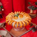 Camarões Grelhados com Molho Gorgonzola