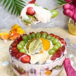 Taça Sobremesa Salada de Frutas e Ninho