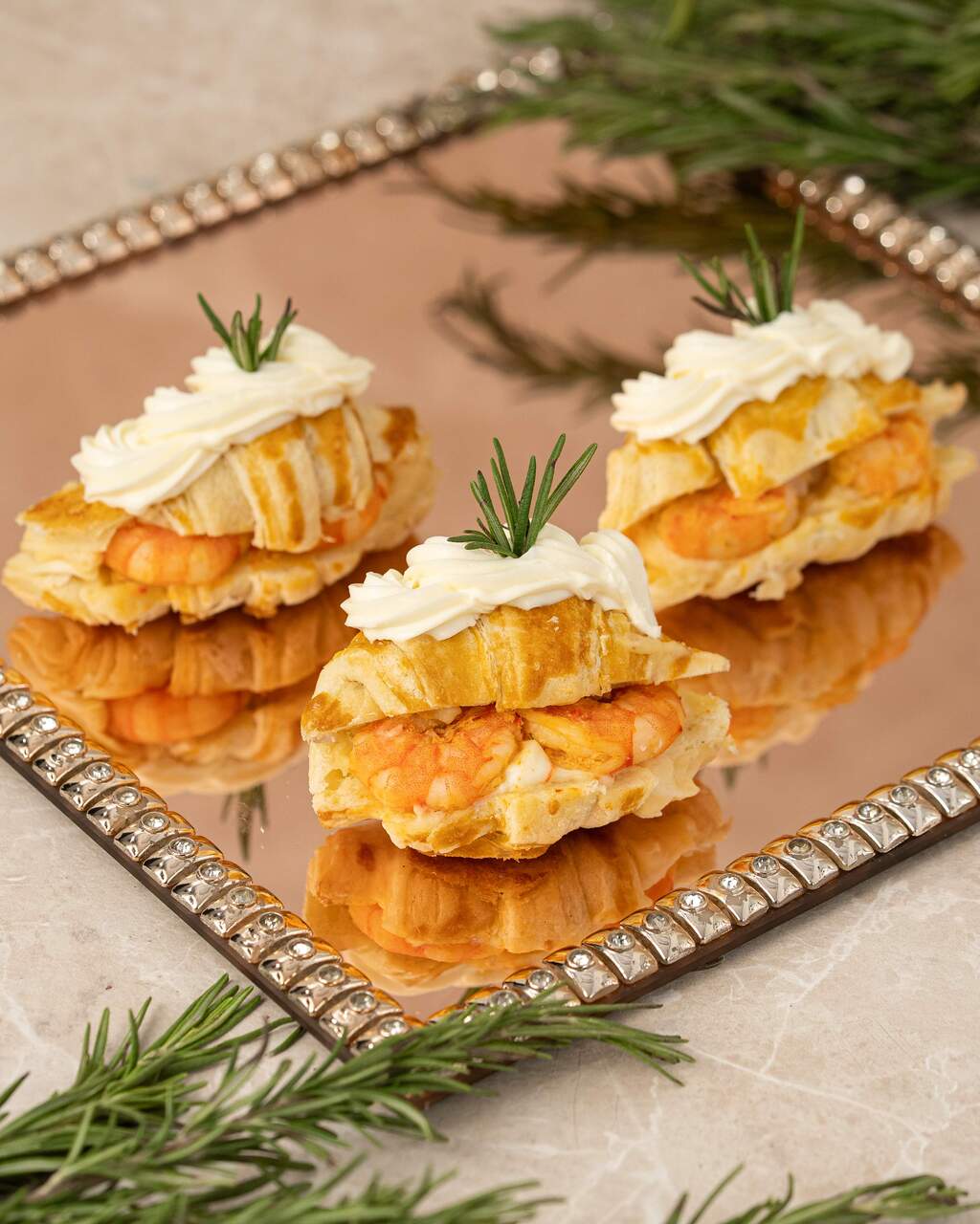 Croissant Camarão