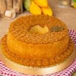 Bolo de Tapioca com Doce de Leite