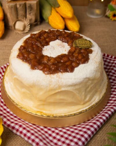 Bolo Vulcão de Banana
