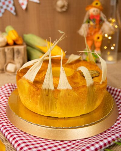 Bolo de Milho na Palha