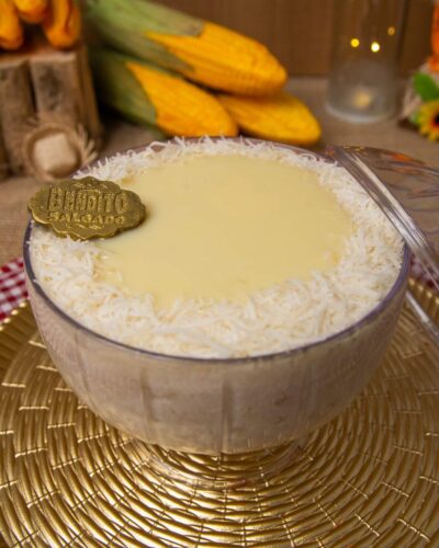 Cuscuz Tapioca e Leite Condensado
