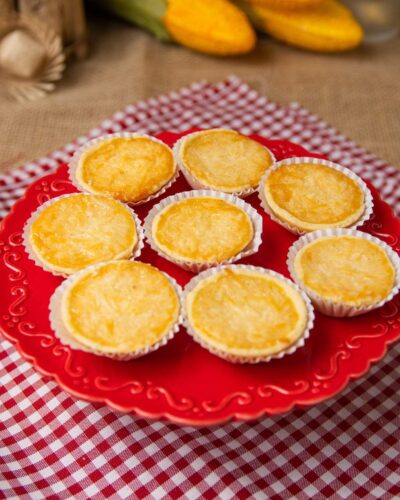 Mini Queijadinhas Casquinha