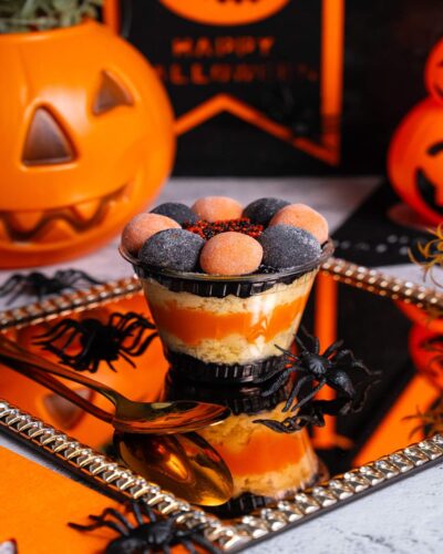 Bolo no Pote Halloween