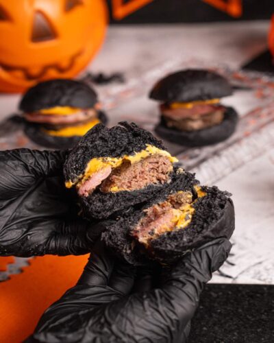 Mini Burguer Black Cheddar e Bacon - Imagem 2