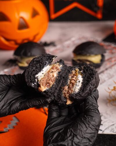 Mini Burguer Black Cheeseburger - Imagem 3