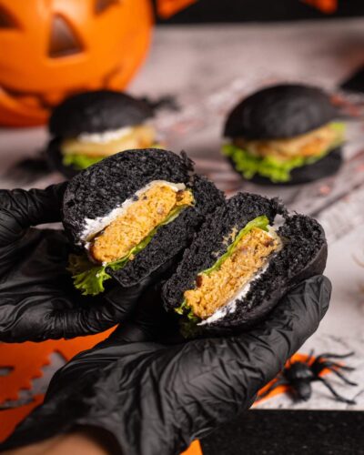 Mini Burguer Black Frango - Imagem 2