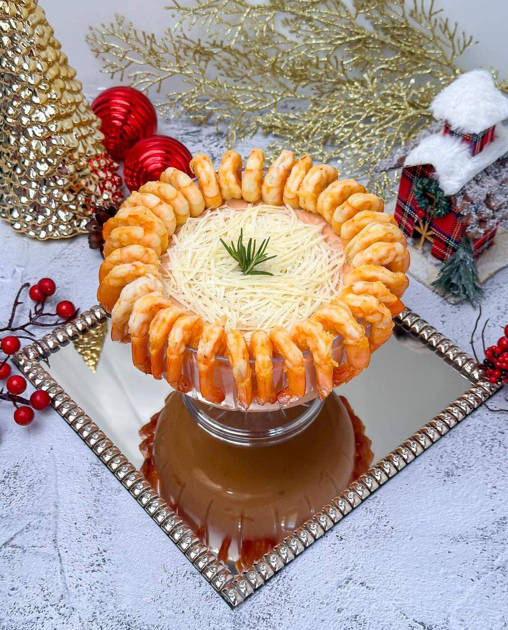 Coquetel de Camarões Grelhados Premium