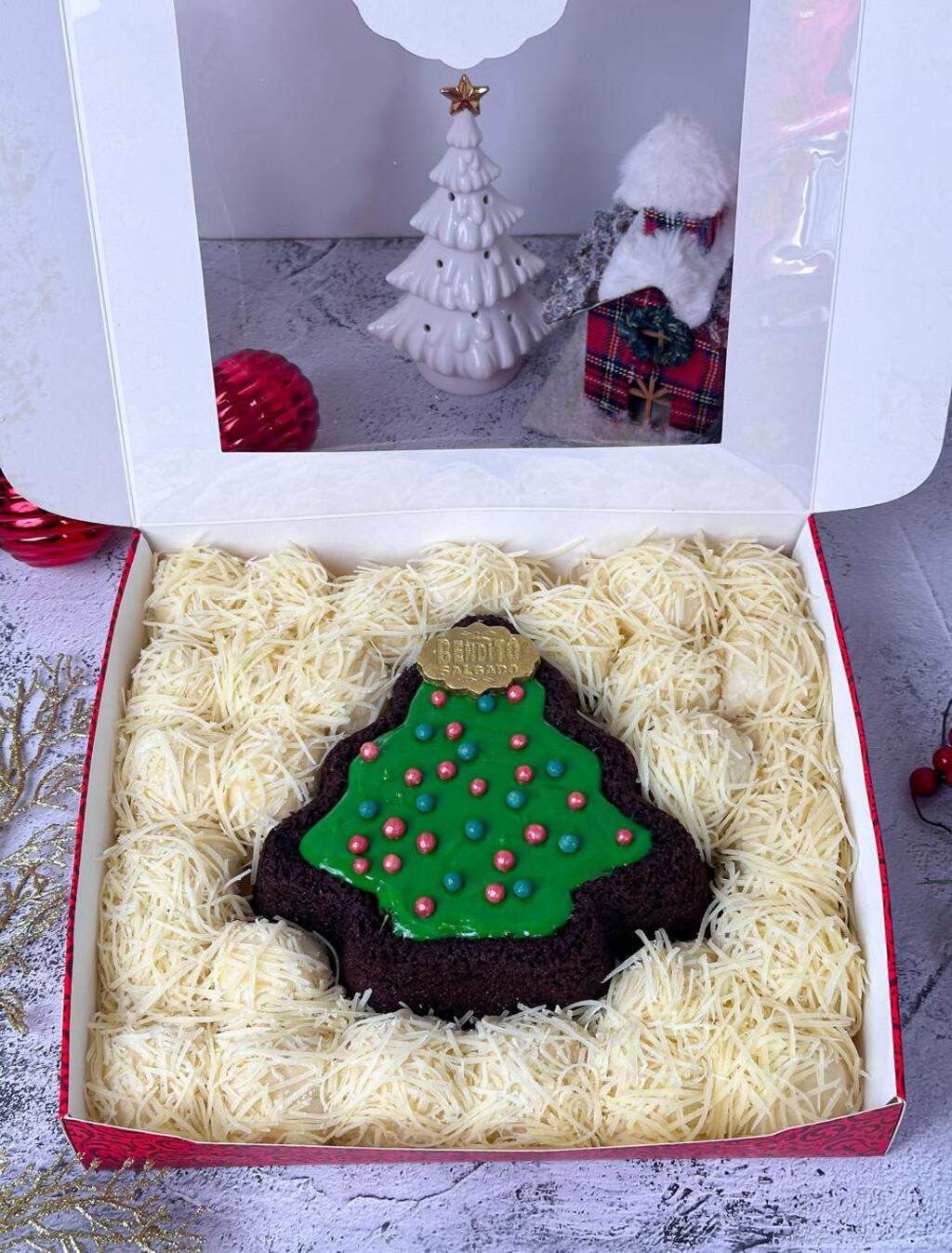 Kit Carinho com Mini Bolos Natalinos