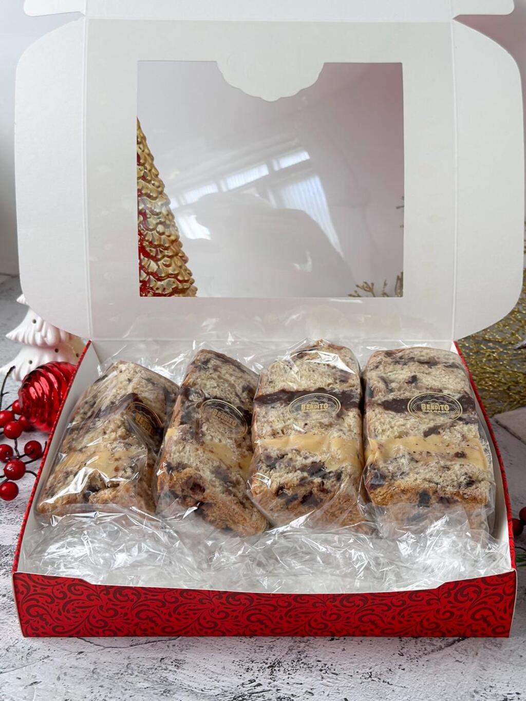 Kit Fatias de Panetone Recheado