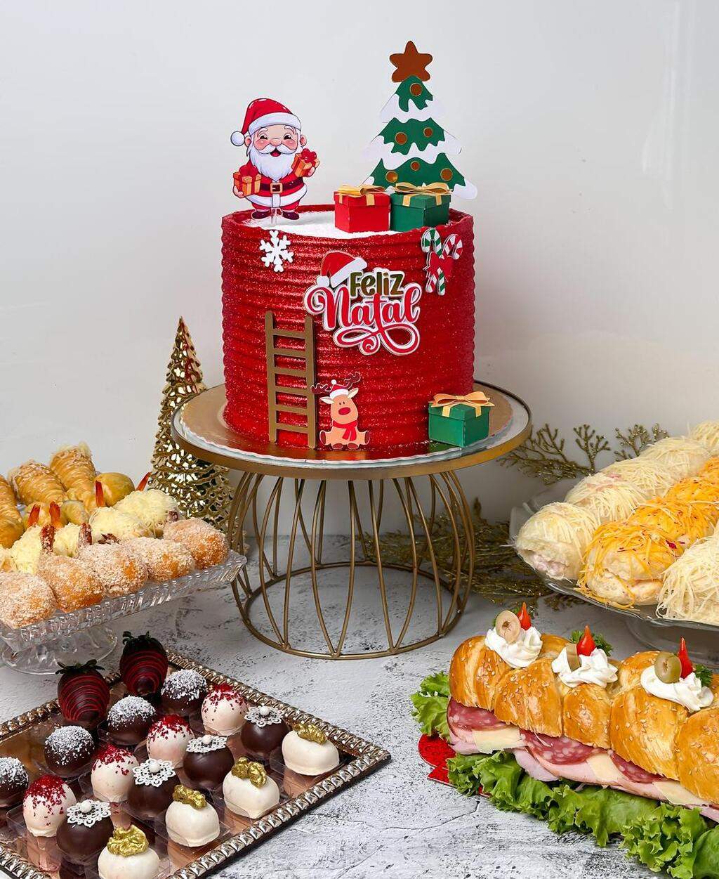 Kit Merry Christmas 10 Pessoas