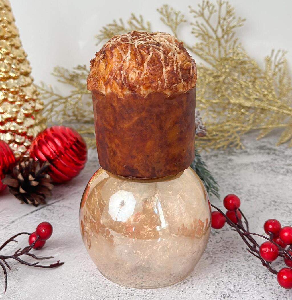 Mini Panetone Gorgonzola com Damasco