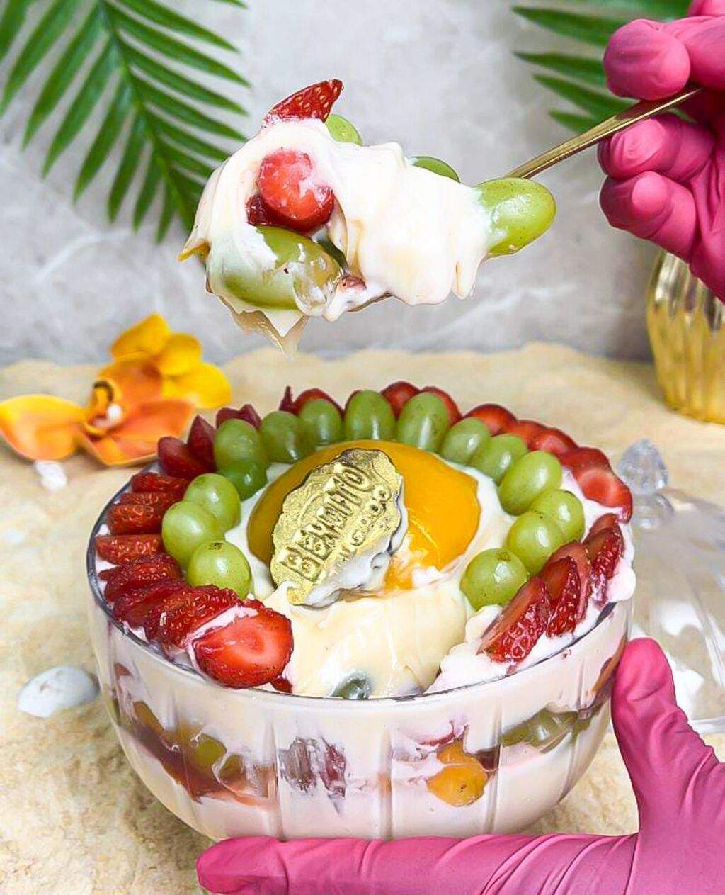 Taça Sobremesa Salada de Frutas e Ninho - Imagem 3