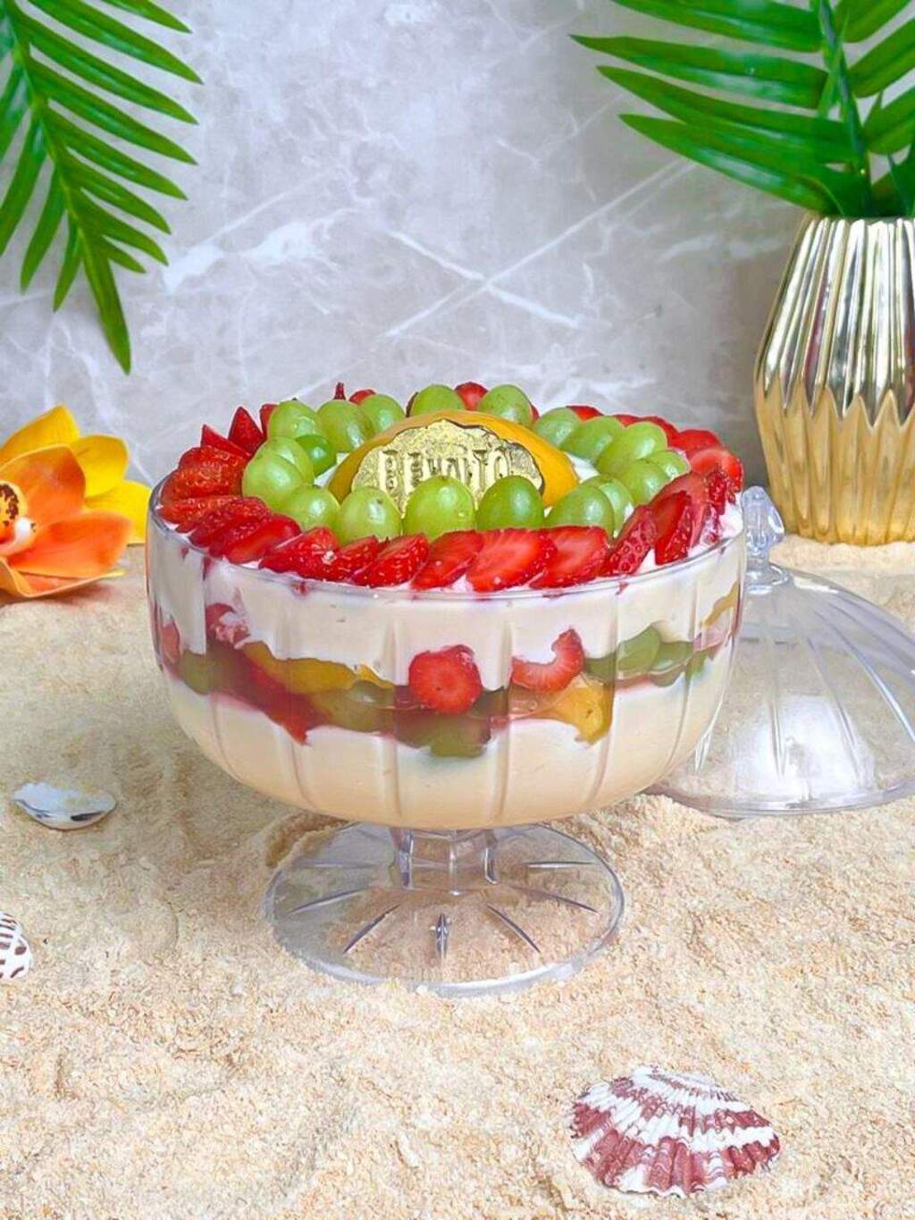 Taça Sobremesa Salada de Frutas e Ninho - Imagem 2