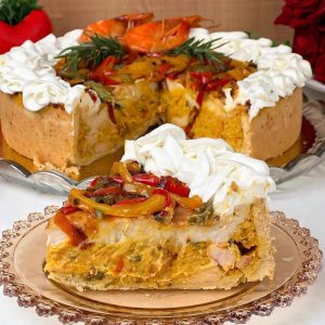 Fatia siri com camarão